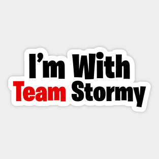 teamstormy #I'M With her Sticker